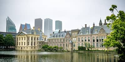 Hofvijver skyline Den Haag 400x200