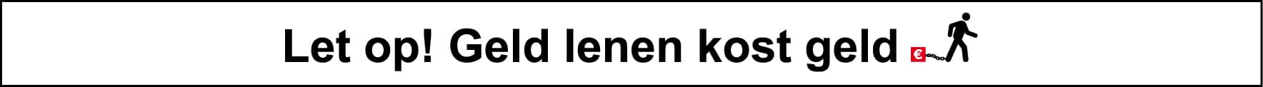 AFM kredietwaarschuwing banner